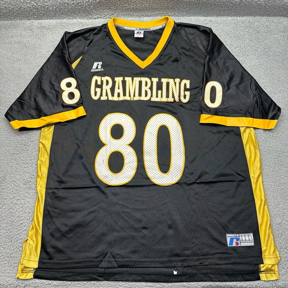 Russell Athletic Grambling State University Men’s Size‎ XXXL #80 Football Jersey